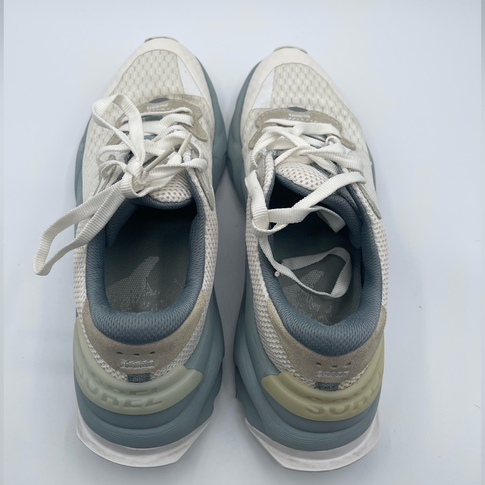 Sorel Women's Kinetic RNEGD Lace Sneakers Comfort Shoes White Blue Size 8.5 - Picture 6 of 9